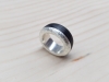 Ring Carbon Silber